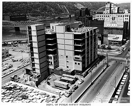 Construction of the Department of Public Safety Building