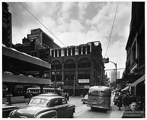 Donahoe Building during Demolition