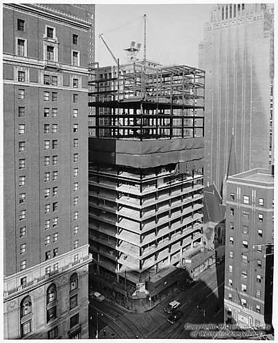 Construction of the Porter Building