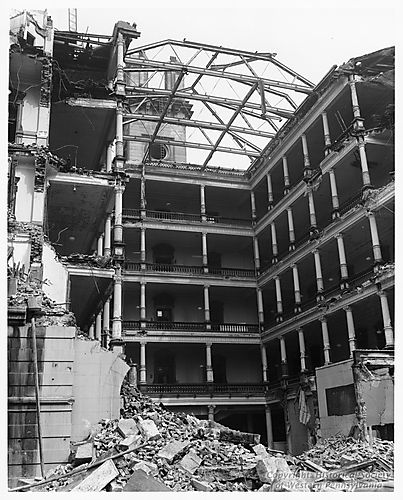 Demolition of the Old Post Office Building