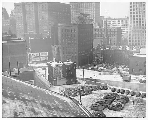 Future site of the United States Steel Tower