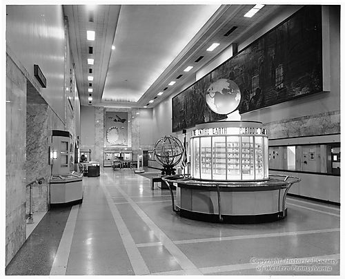 Interior view of the Buhl Planetarium