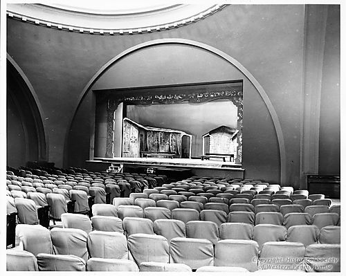 Interior view of the Pittsburgh Playhouse