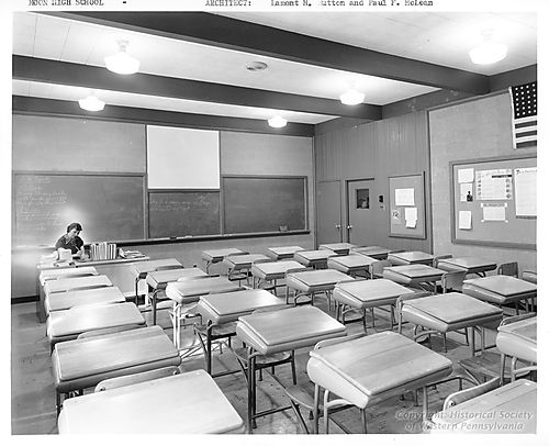 Moon High School Classroom