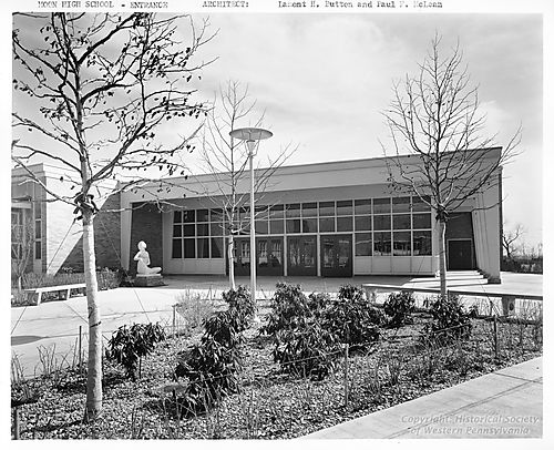 Moon High School Main Entrance