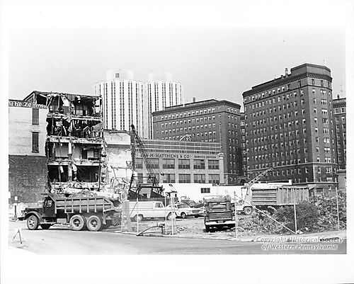 Future site of Hillman Library