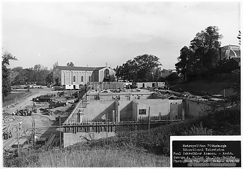 Construction of the WQED Building