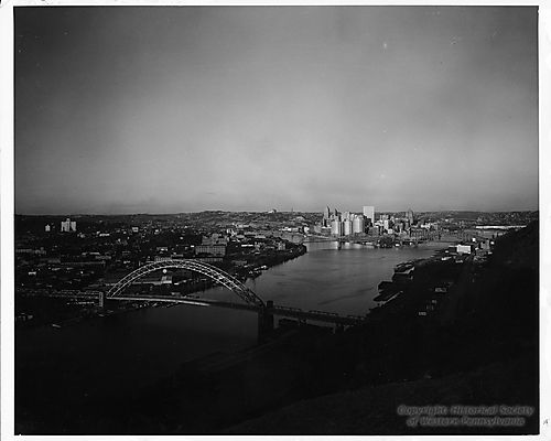 Downtown Pittsburgh and Surrounding Areas