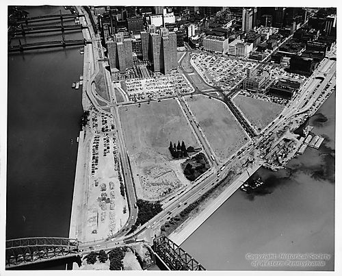 Aerial view of the Point