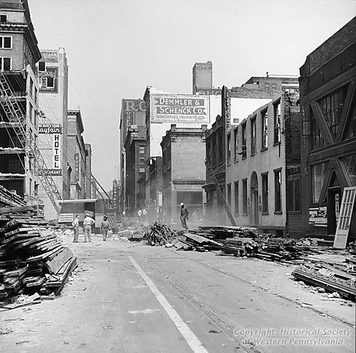 Demolition for Gateway Center