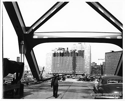 Pittsburgh Hilton Hotel under Construction