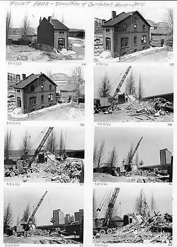 Demolition of the Caretaker's House