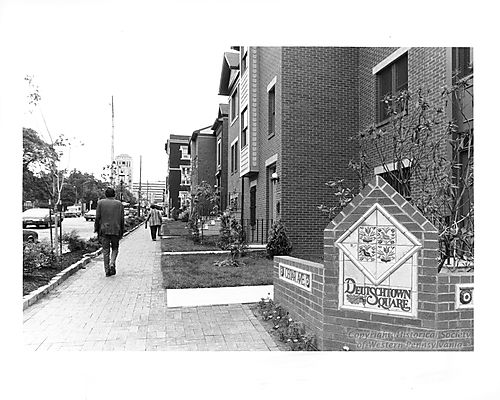 Deutschtown Square in the North Side