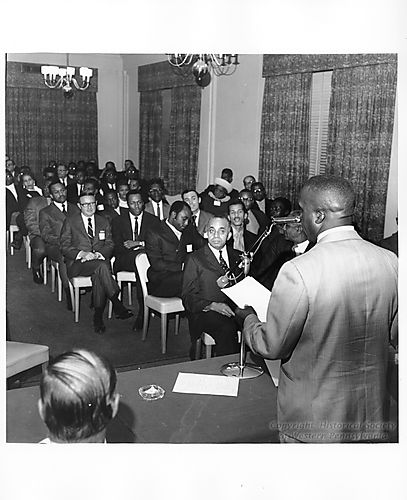 Meeting of African American Businessmen at William Penn Hotel