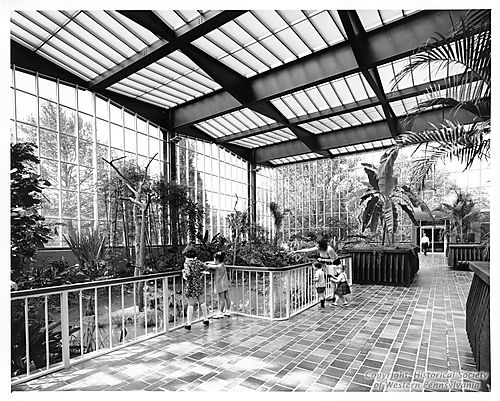 Interior of the new Aviary-Conservatory Addition