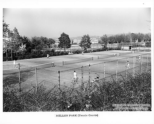 Tennis Courts at Mellon Park
