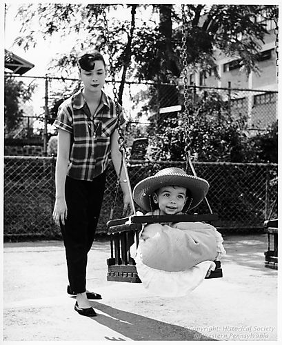 Pittsburgh Playground Scene