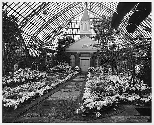 New England Chapel at the Spring Flower Show