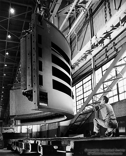 Westinghouse Generator prepares for Shipment