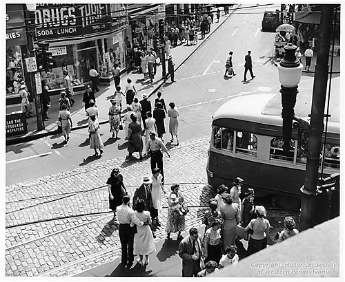 Corner of Sixth and Liberty Avenue