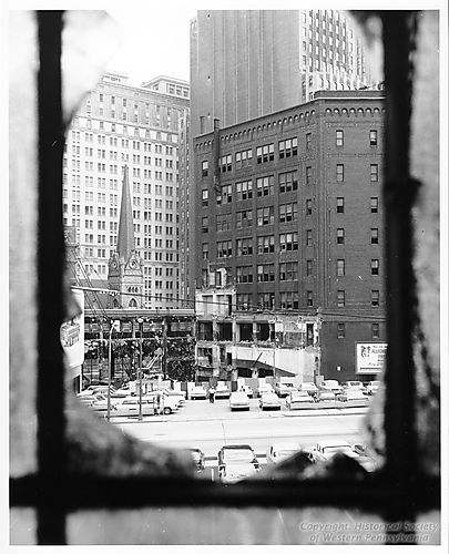 Demolition of the Post Gazette Building