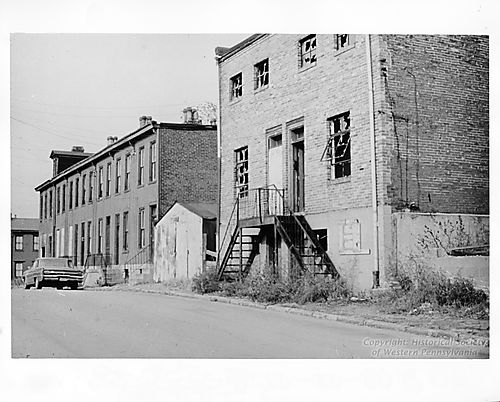 Hill District Homes before Rehabilitation