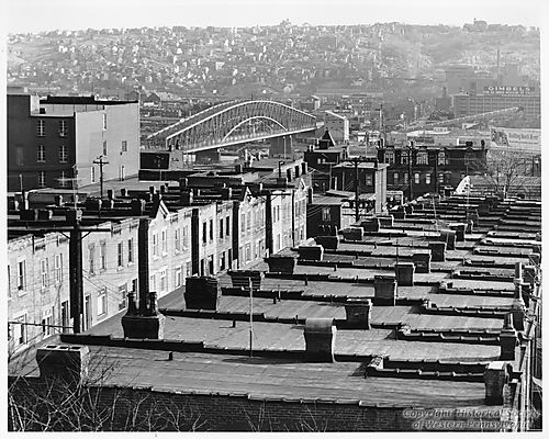 Soho Looking Toward the South Side Slopes