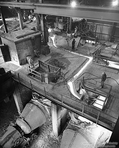 Crucible Steel Company Interior Scene
