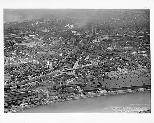 Aerial view of Oakland