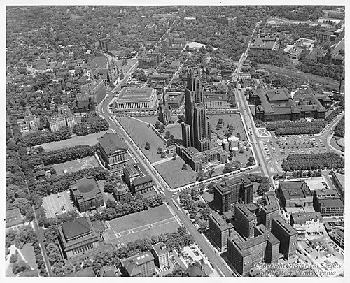 Aerial view of Oakland