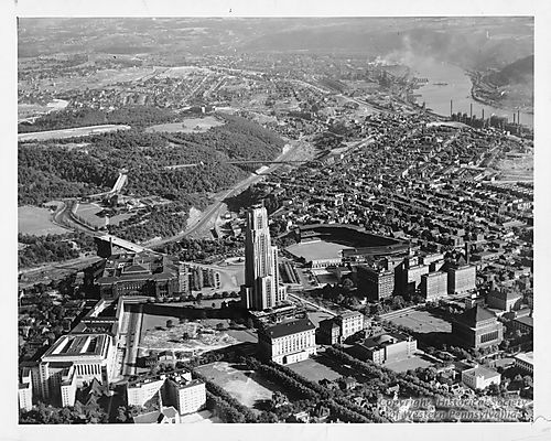 Aerial view of Oakland