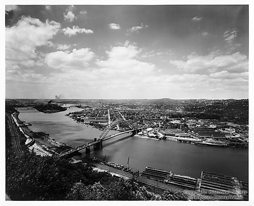 View of Manchester from Mount Washington