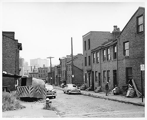 Lower Hill District before Demolition