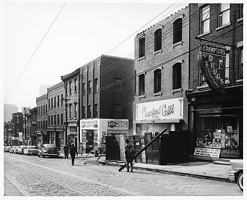 Lower Hill District before Demolition