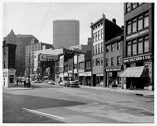 Lower Hill District before Demolition | Historic Pittsburgh
