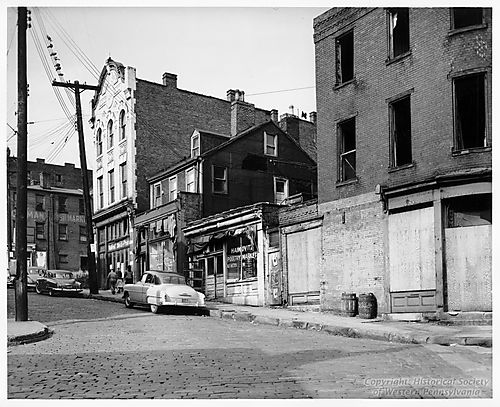 Lower Hill District before Demolition