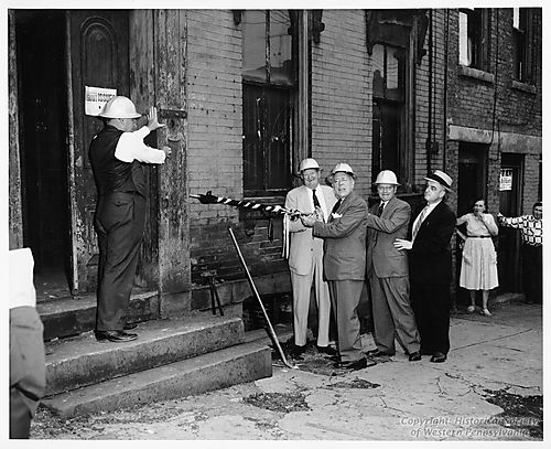 Demolition Ceremony for the Lower Hill District