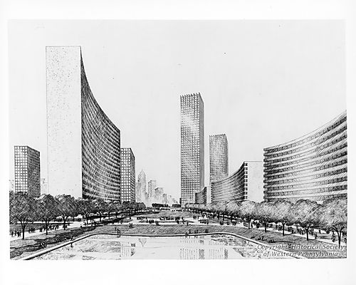 Artist Rendering of proposed Penn Park