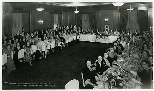 Twenty-fifth anniversary dinner of the Montefiore Nurses Alumnae Association