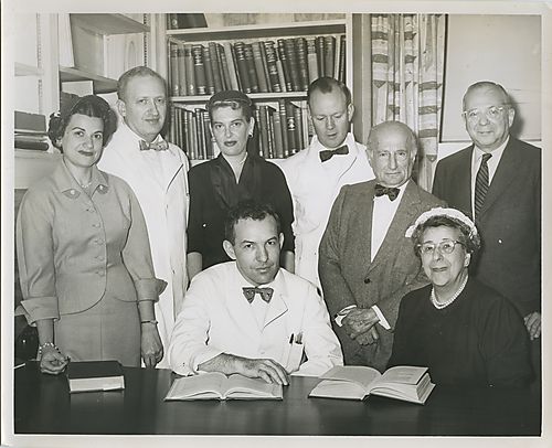 Dedication of the Bessie Frank Anathan Seminar Room in the Institute of Research at Montefiore Hospital