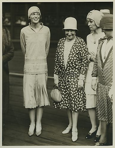 Photograph of Bertha Rauh and Amelia Earhart