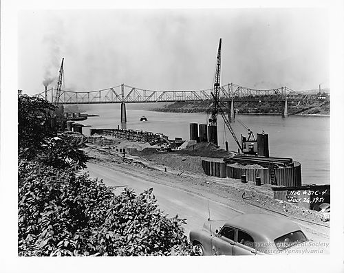 Barge Loading Facility under Construction