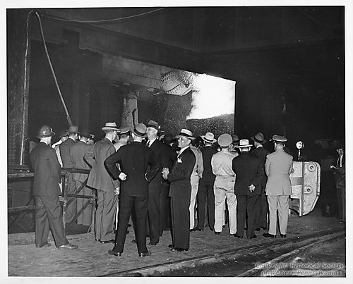 Army Inspection at Jones &amp; Laughlin Steel Corporation