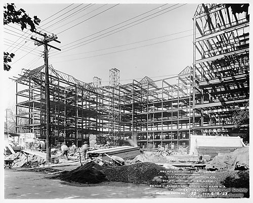 Morewood Gardens under Construction