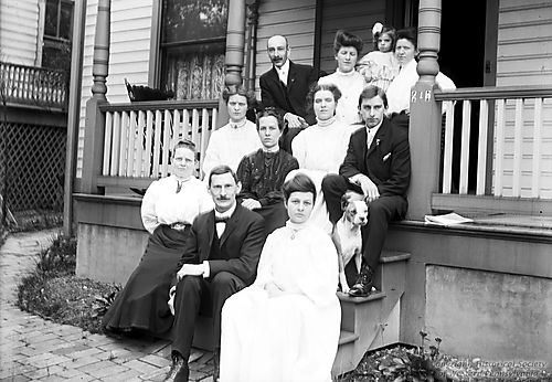 Group on Balty Porch