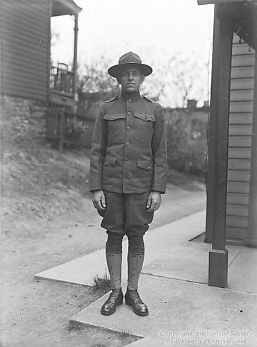 Frank Smith in Uniform