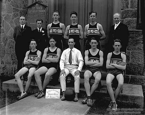 Saint Paul's Lutheran Basketball Team