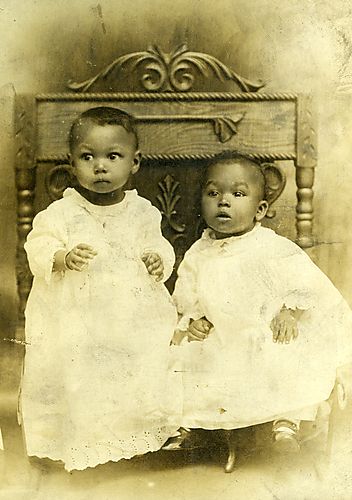 Elizabeth Fenderson Craft and cousin George G. Turfley Jr.