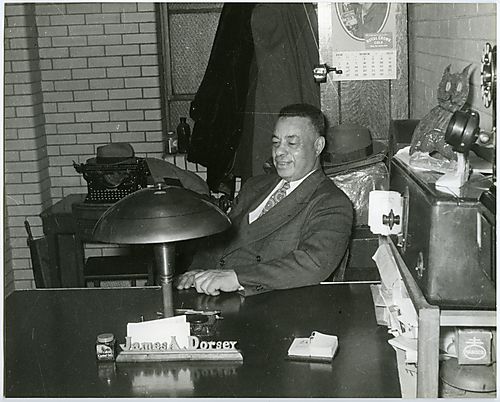 James A. Dorsey at the Ammon Recreation Center