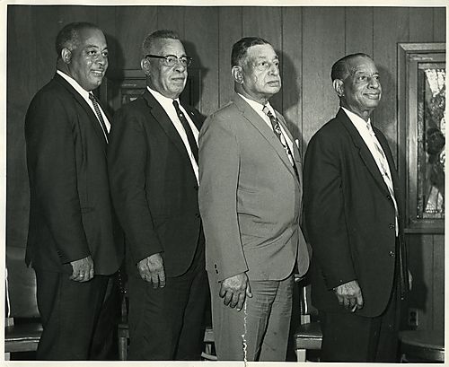 James A. Dorsey with the Golden Gate Lodge